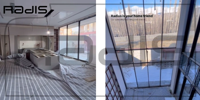 بازسازی ویلا + محاسبه هزینه _ ویلای ساخته شده توسط گروه مهندسی رادیس