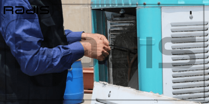 تنظیم و راهاندازی کولرهای آبی